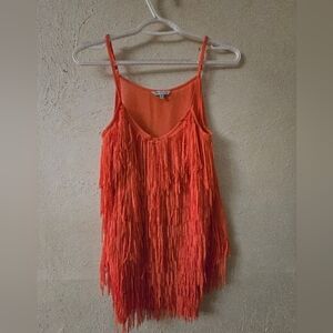 Naked Zebra Tangerine Top